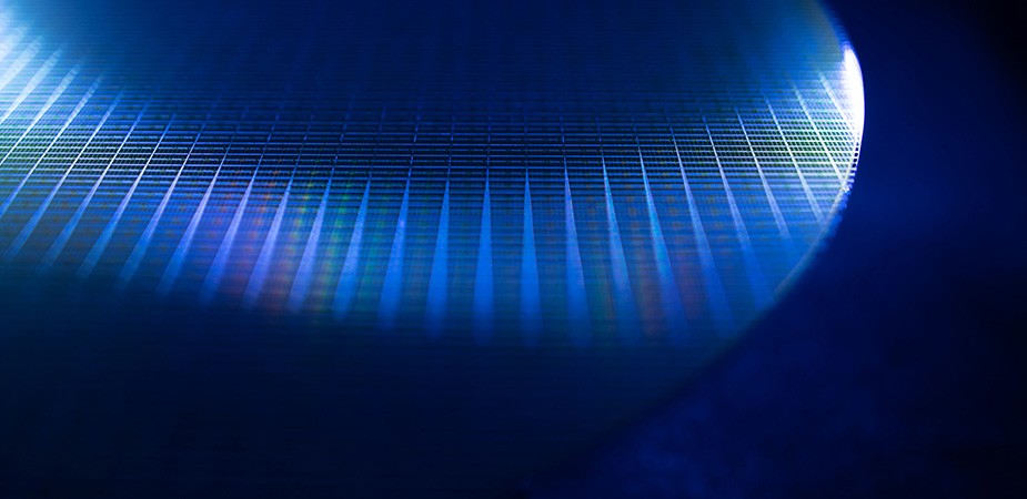 blue wafer